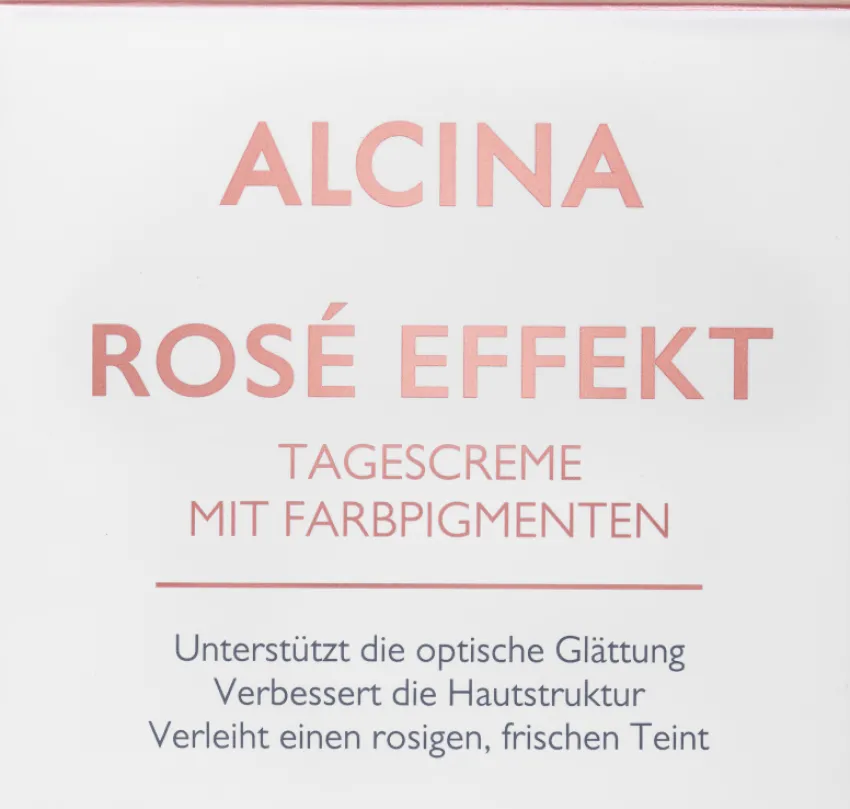 Clearance Alcina Rosé Effekt Tagescreme