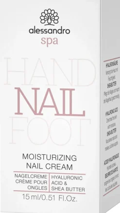 New Alessandro Spa Nail Feuchtigkeitsspendende Nagelcreme