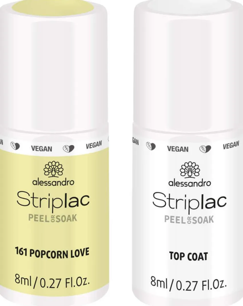 Outlet Alessandro Striplac Peel or Soak Lemonade Nails