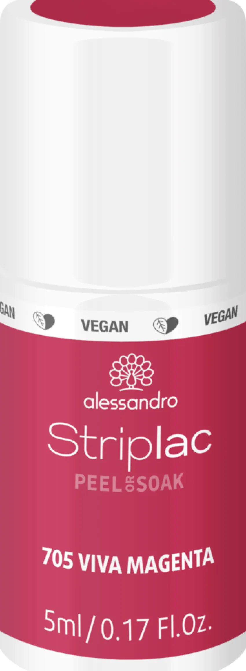 Clearance Alessandro Striplac Peel Or Soak Colour of the Year Viva Magenta