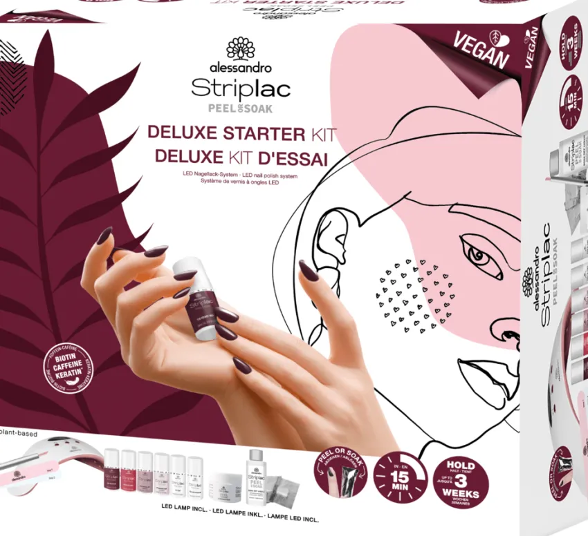 Discount Alessandro Striplac Peel Or Soak Deluxe Starter Kit
