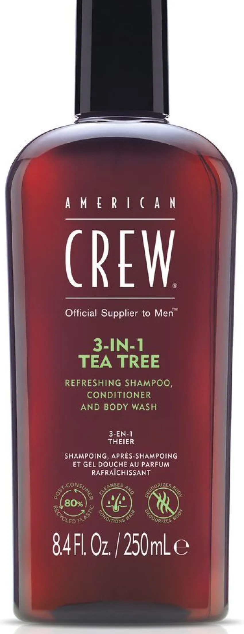 Clearance American Crew 3 in 1 Tea Tree Shampoo