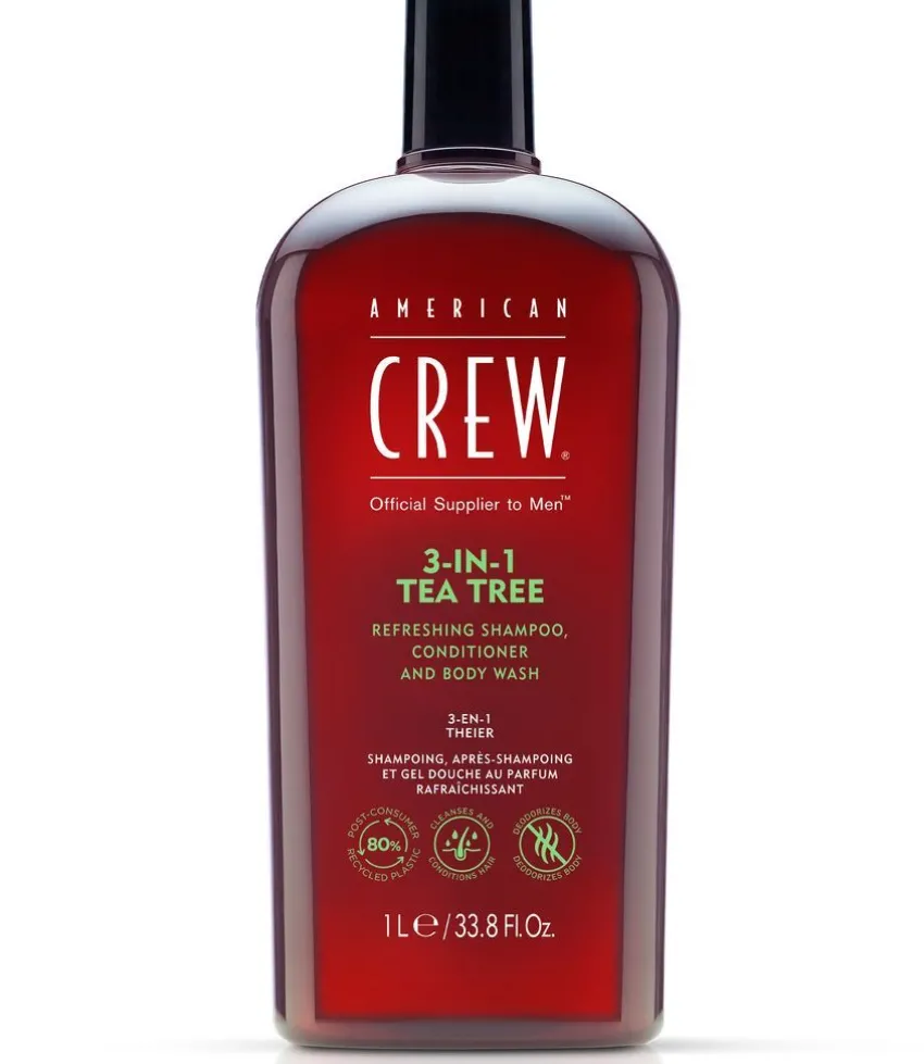 Clearance American Crew 3 in 1 Tea Tree Shampoo