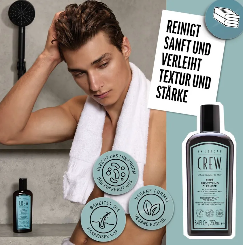 Outlet American Crew Fiber Pre-Styling Cleanser