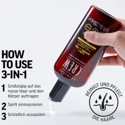 Outlet American Crew 3in1 Chamomile & Pine Shampoo, Conditioner & Body Wash