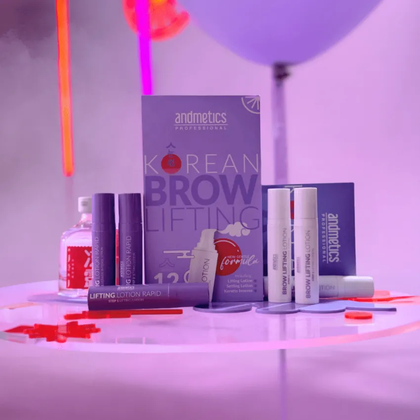 Online andmetics professional korean brow lifting