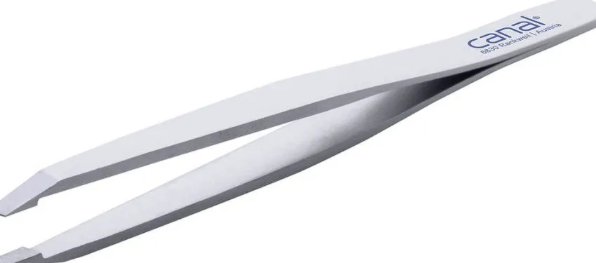 Fashion Canal Instrumente Canal Haarpinzette gerade 9cm