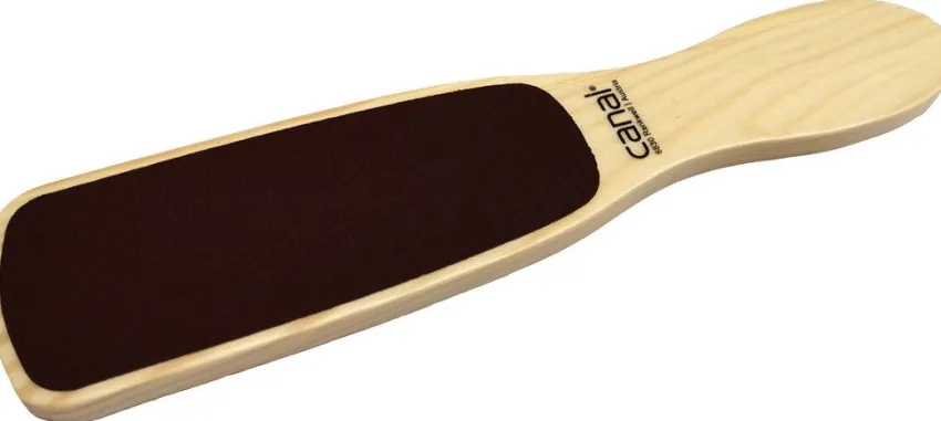Discount Canal Instrumente Canal Hornhautfeile natur mit Holzgriff 23cm