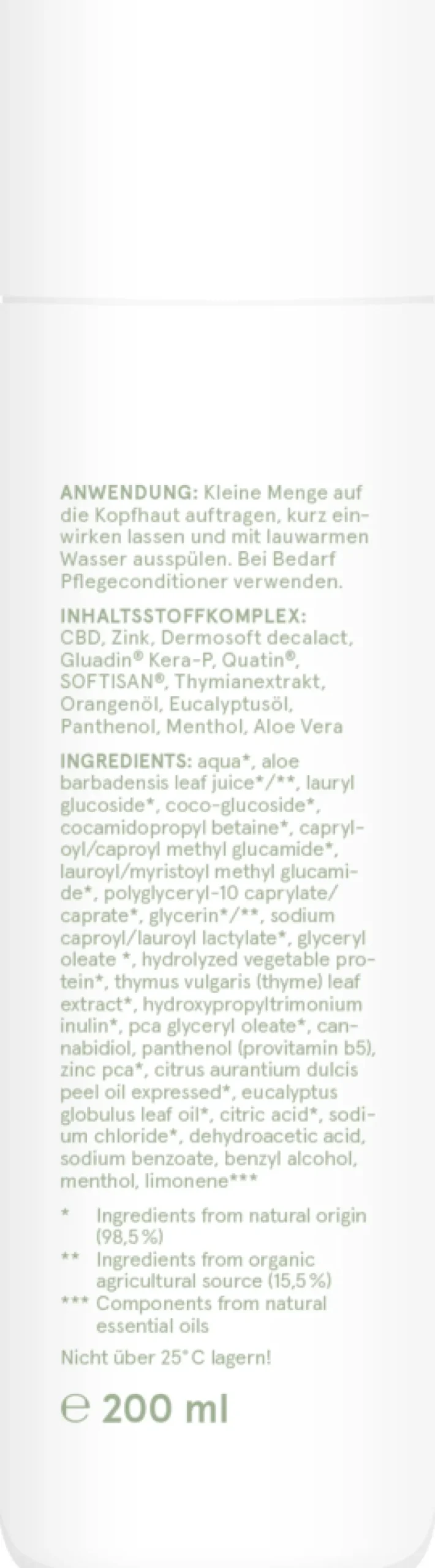 Clearance CBD VITAL Haarshampoo