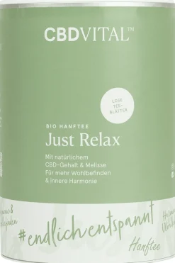 Outlet CBD VITAL Hanftee Bio 1,5% Just Relax