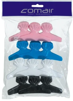 Discount Comair Abteilklammern Fashion Hair bunt sortiert