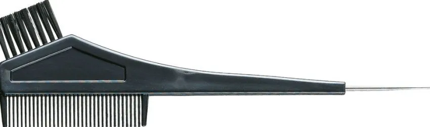 Fashion Comair Färbepinsel schwarz mit Kamm + Haken