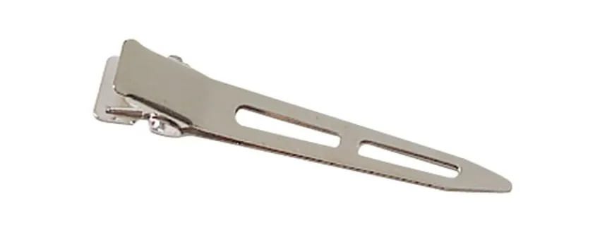 Fashion Comair Lange Metall-Clips spitz