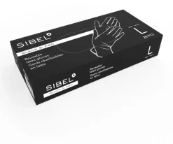 Clearance Comair Latex-Handschuhe Professional Black Gloves