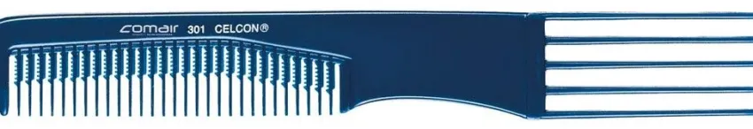Fashion Comair Toupier und Gabelkamm 301 Blue Profi-Line