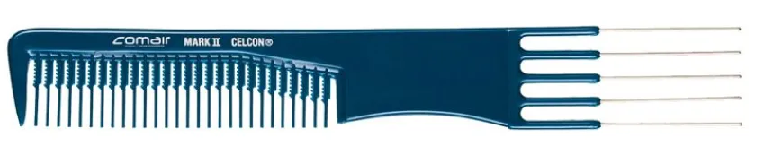 New Comair Toupier und Gabelkamm 102 Blue Profi-Line