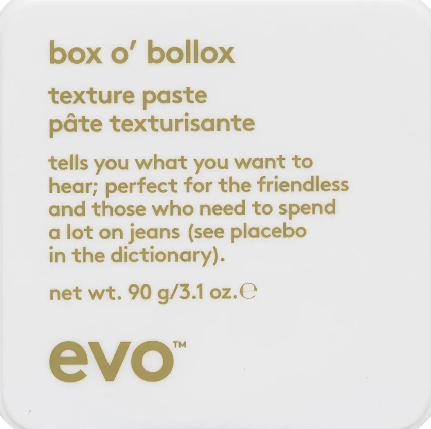 Sale evo Box O' Bollox Texture Paste