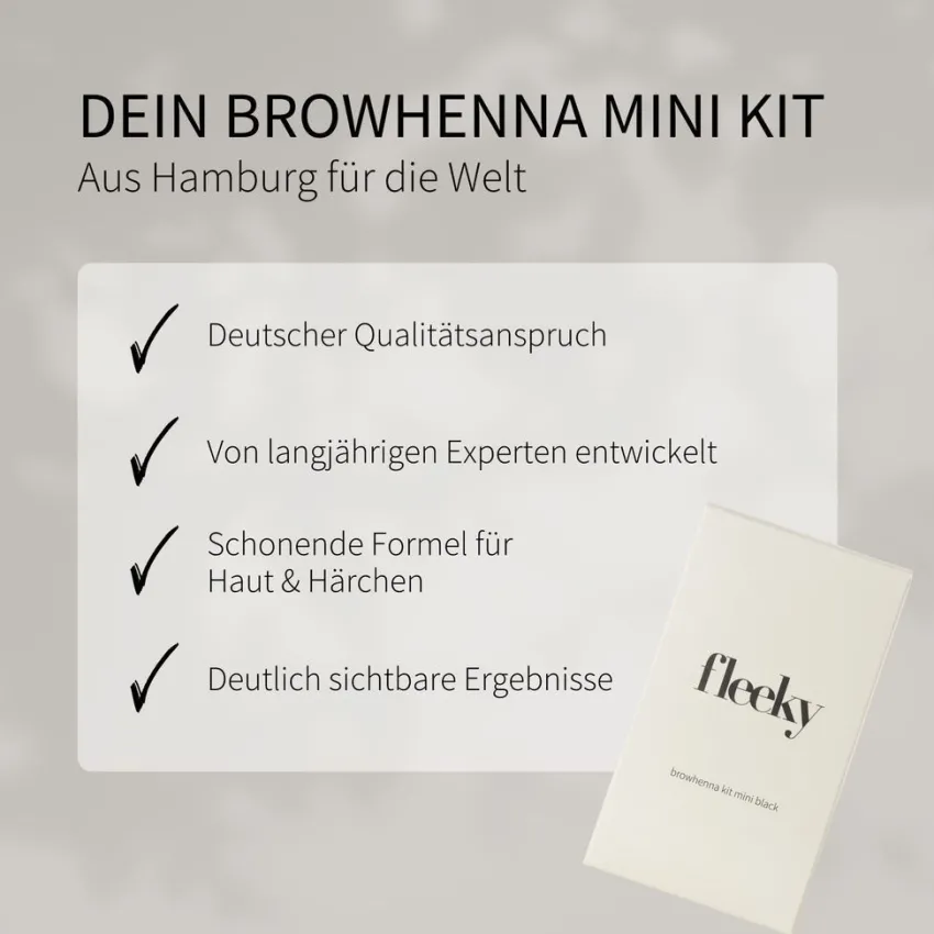 Hot Fleeky Browhenna Mini Kit