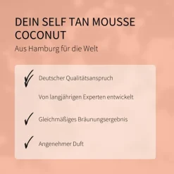 Clearance Fleeky Self Tan Mousse Coconut