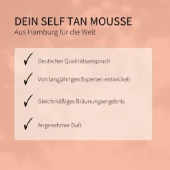 Online Fleeky Self Tan Mousse Hell