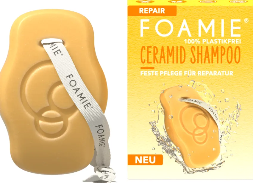 Clearance Foamie Ceramid Shampoo Bar Feste Pflege für Reparatur