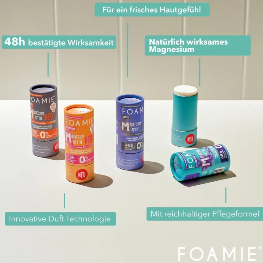 New Foamie Festes Deodorant