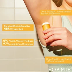 New Foamie Festes Deodorant