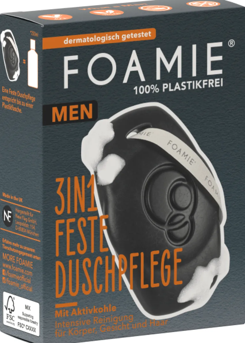 Fashion Foamie 3in1 Feste Duschpflege für Männer