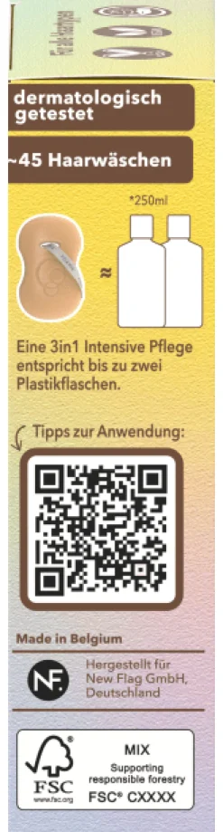 Clearance Foamie 3in1 Feste Spülung, Balsam & Leave-In ManeMagic