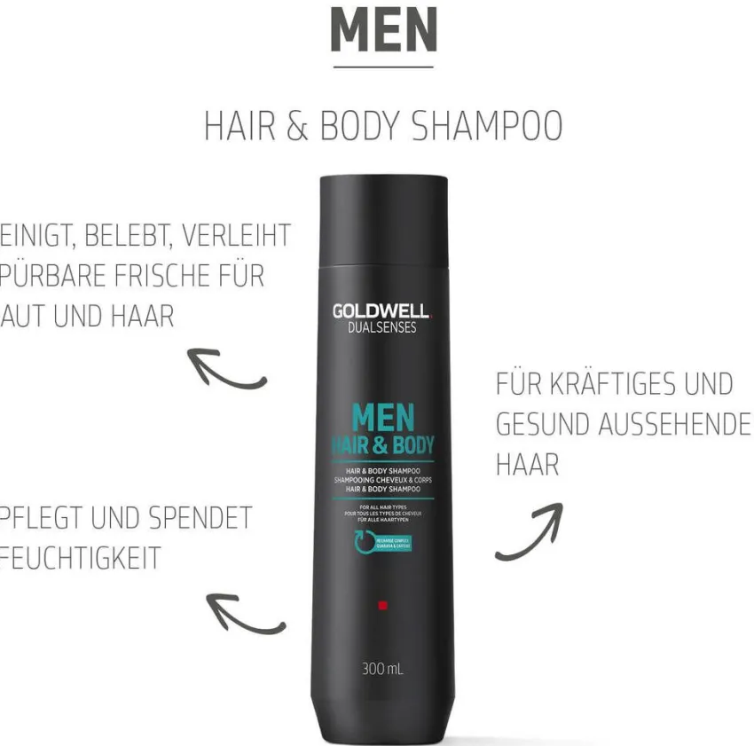 Online Goldwell Dualsenses Men Hair & Body Shampoo