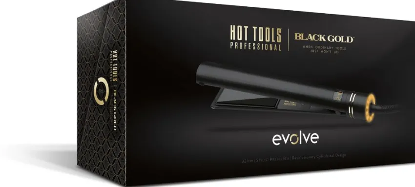 New Hot Tools Professional Black Gold evolve 25mm