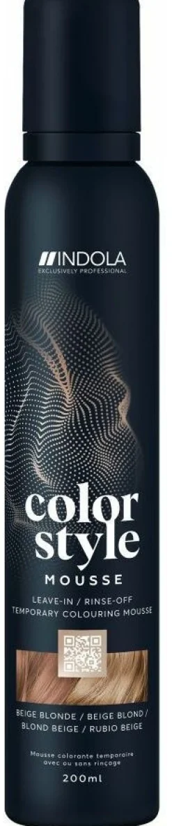 New Indola Color Style Mousse