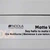 New Indola Matte Wax