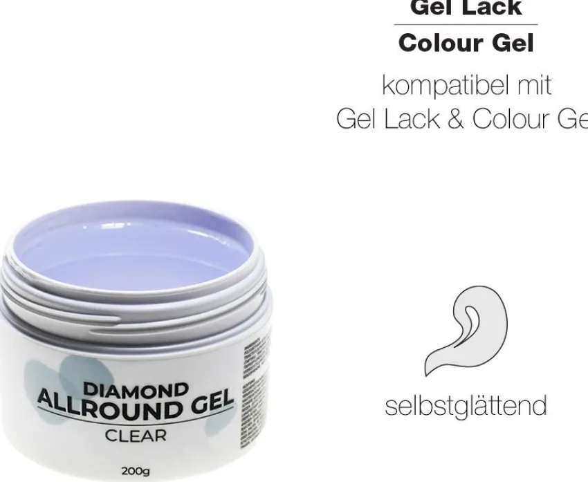 Online Juliana Nails Diamond Allround Gel Clear