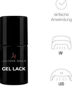 Online Juliana Nails Gel Lack Collection The French Way