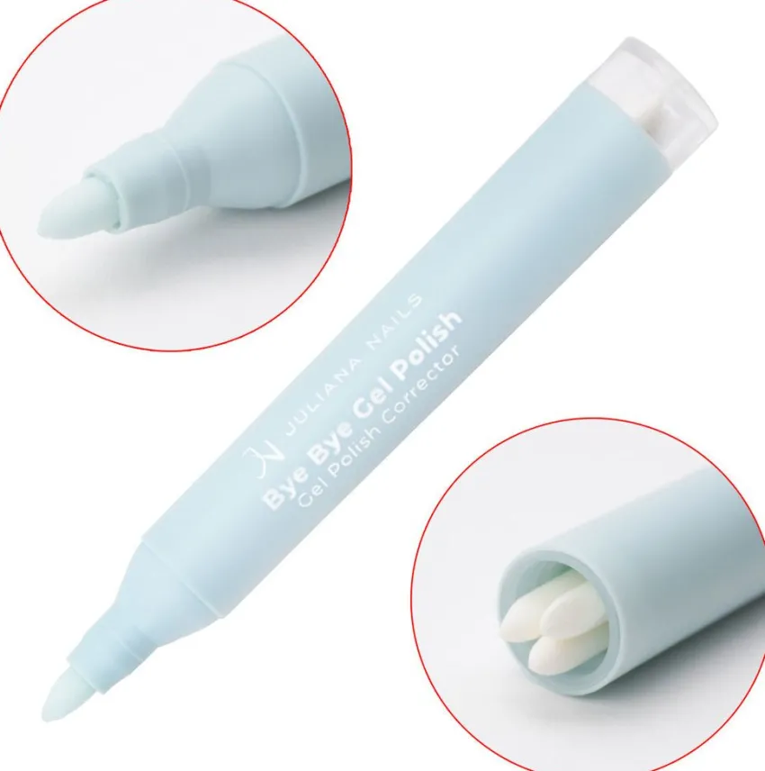 Sale Juliana Nails Gel Lack Korrekturstift mit 3 Ersatzspitzen