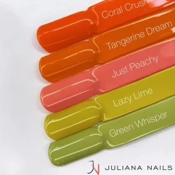 Outlet Juliana Nails Gel Lack Koralle & Gelbtöne