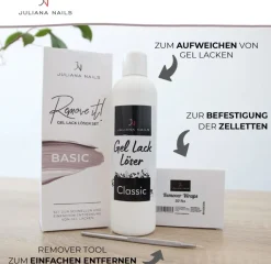 Fashion Juliana Nails Gel Lack Löser Set Basic