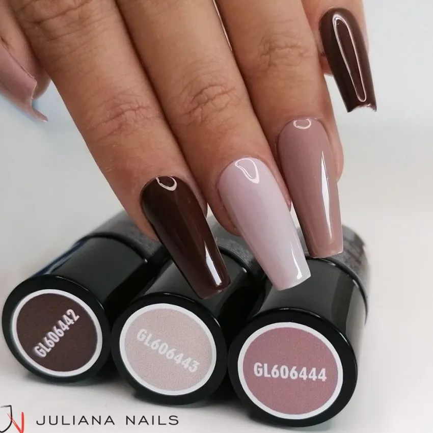 Outlet Juliana Nails Gel Lack Nude & Brauntöne