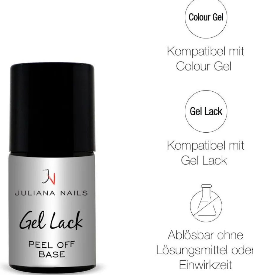 Hot Juliana Nails Gel Lack Peel Off - Base