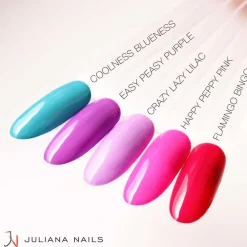 Best Juliana Nails Gel Lack Rosa & Pinktöne