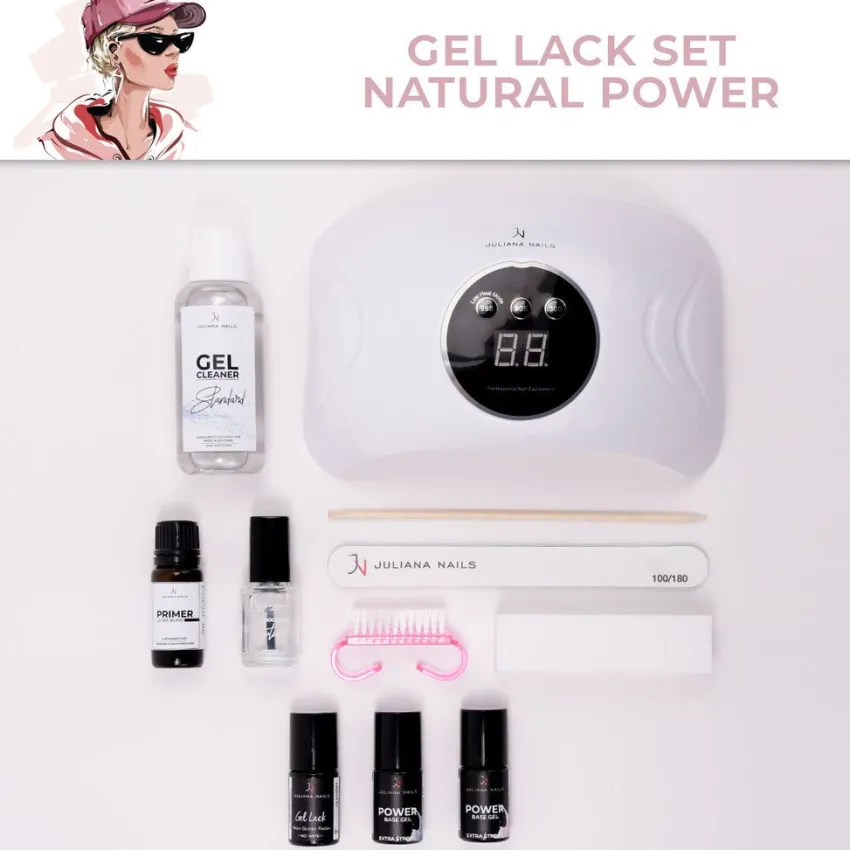 Online Juliana Nails Gel Lack Set Natural Power