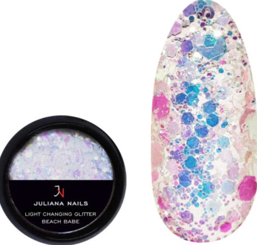 Discount Juliana Nails Light Changing Glitter