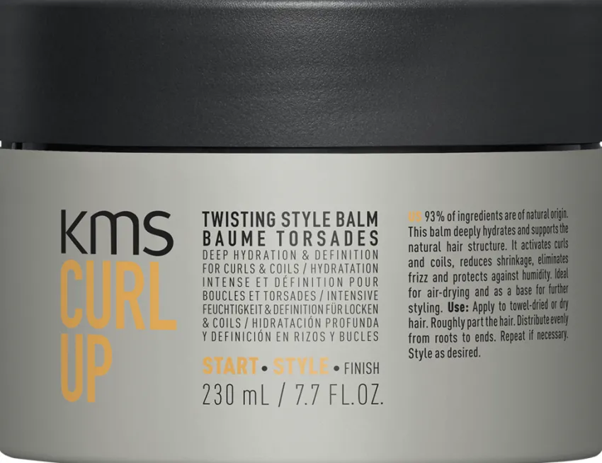 New KMS Curlup Twisting Style Balm