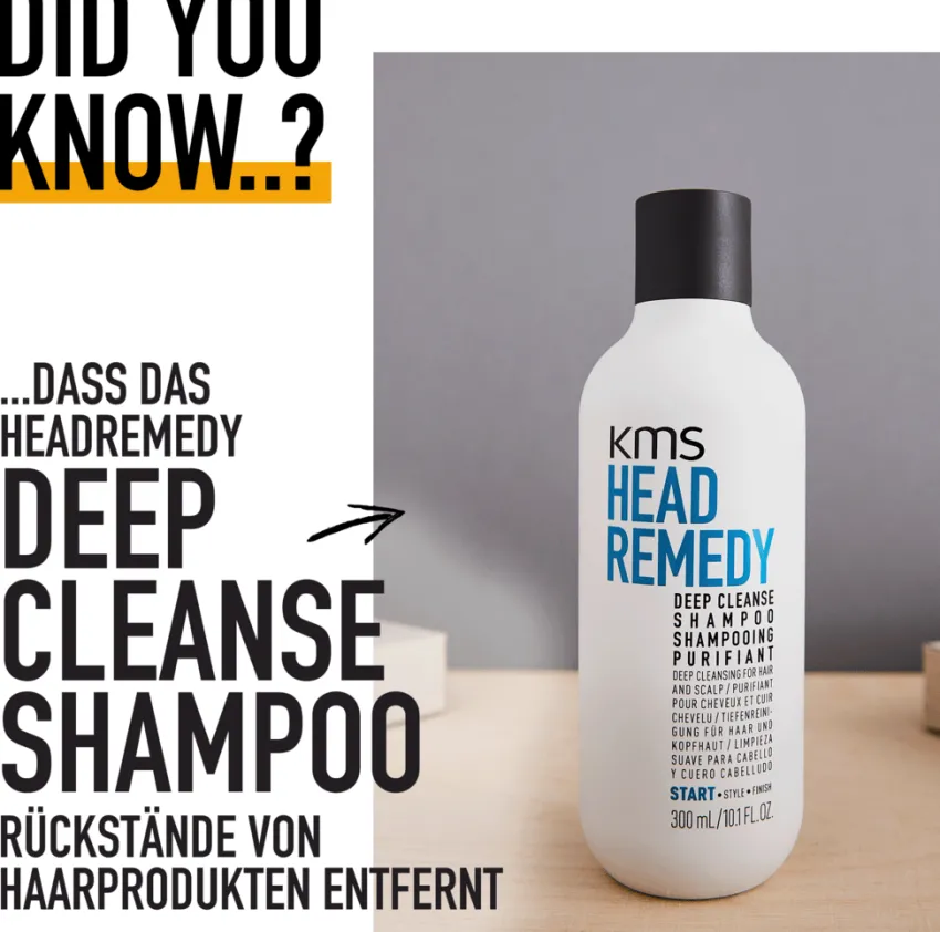 Fashion KMS Headremedy Deep Cleanse Shampoo