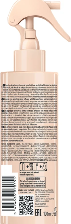 Hot Kérastase Curl Manifesto Refresh Absolu