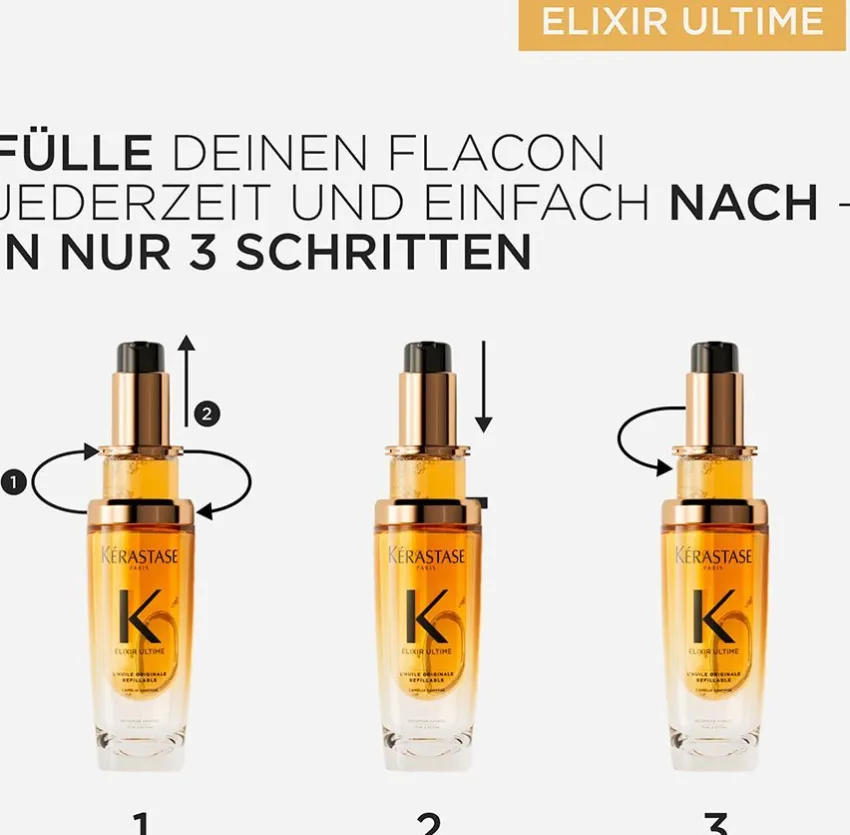 New Kérastase Elixir Ultime Original Refillable