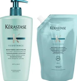 Outlet Kérastase Résistance Bain Force Architecte Refill Bundle