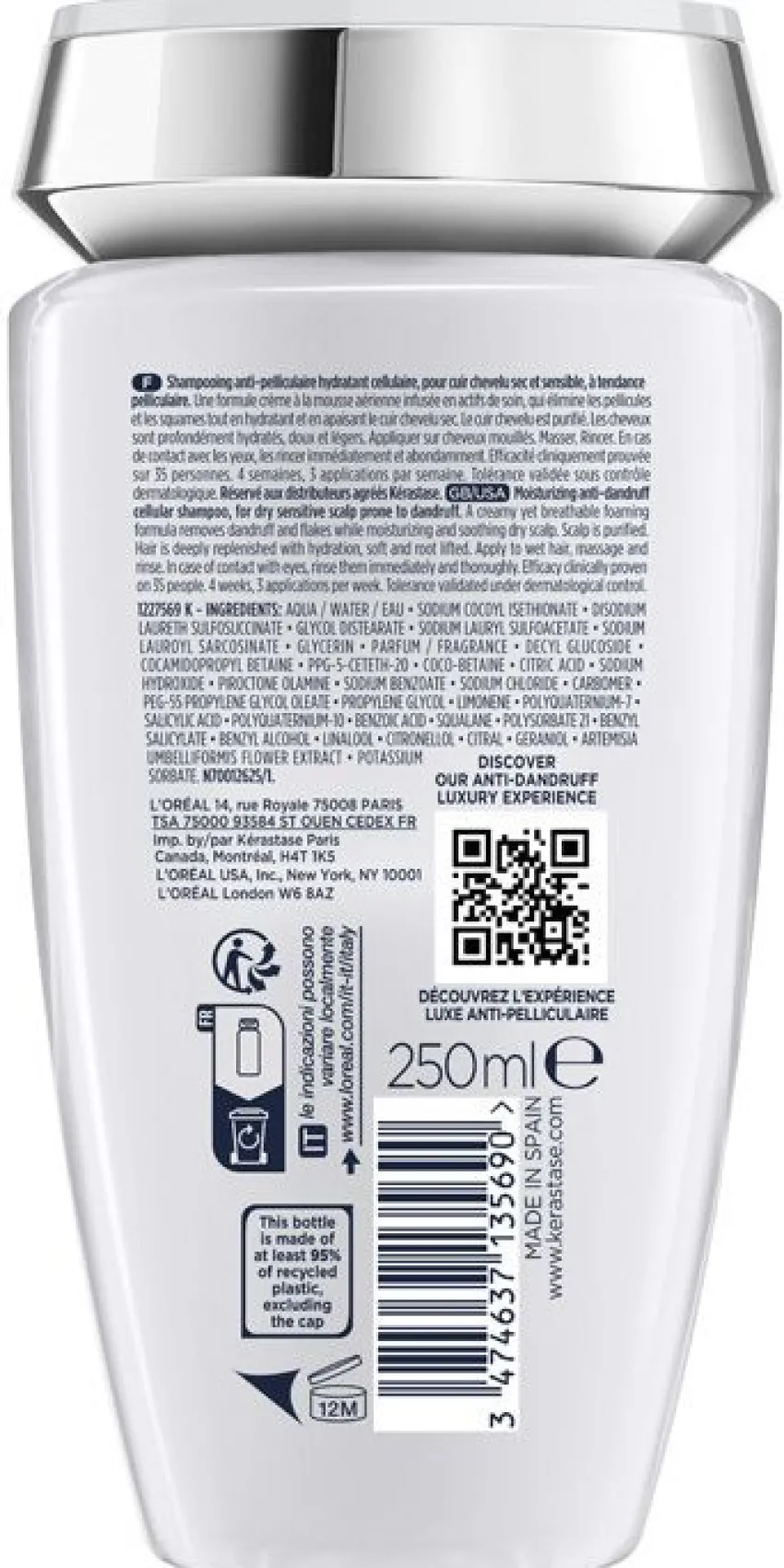 Sale Kérastase Symbiose Bain Crème Anti-Pelliculaire