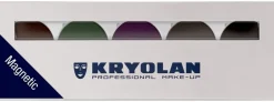 Clearance Kryolan Professional Make-Up Kryolan Cake Eye Liner Set 5 Farben magnetisch